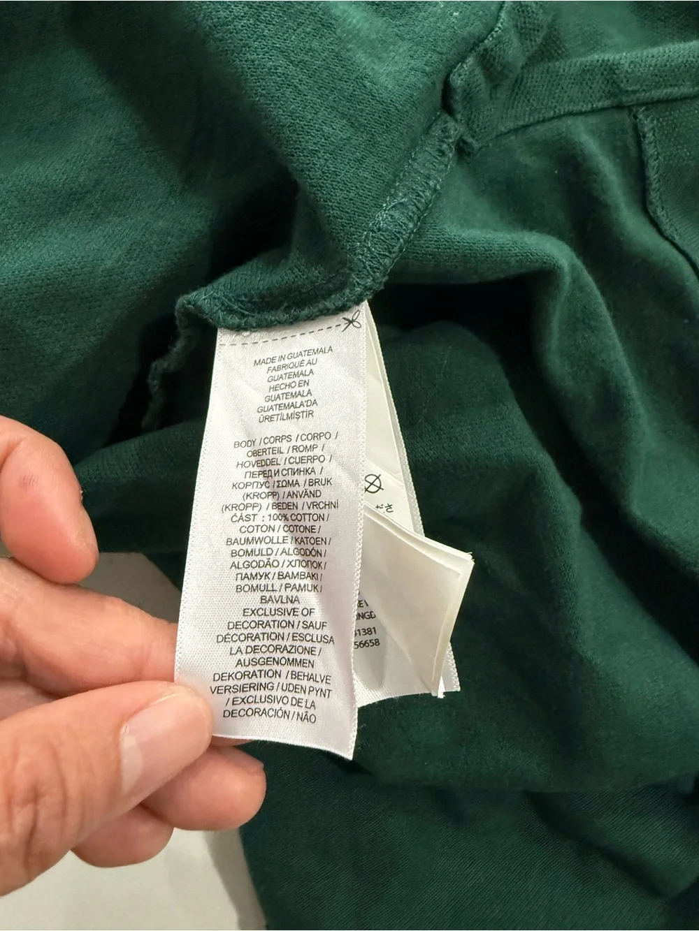 Polo Ralph Lauren Green Polo Shirt Short Sleeve Classic Fit Men’s 2XL